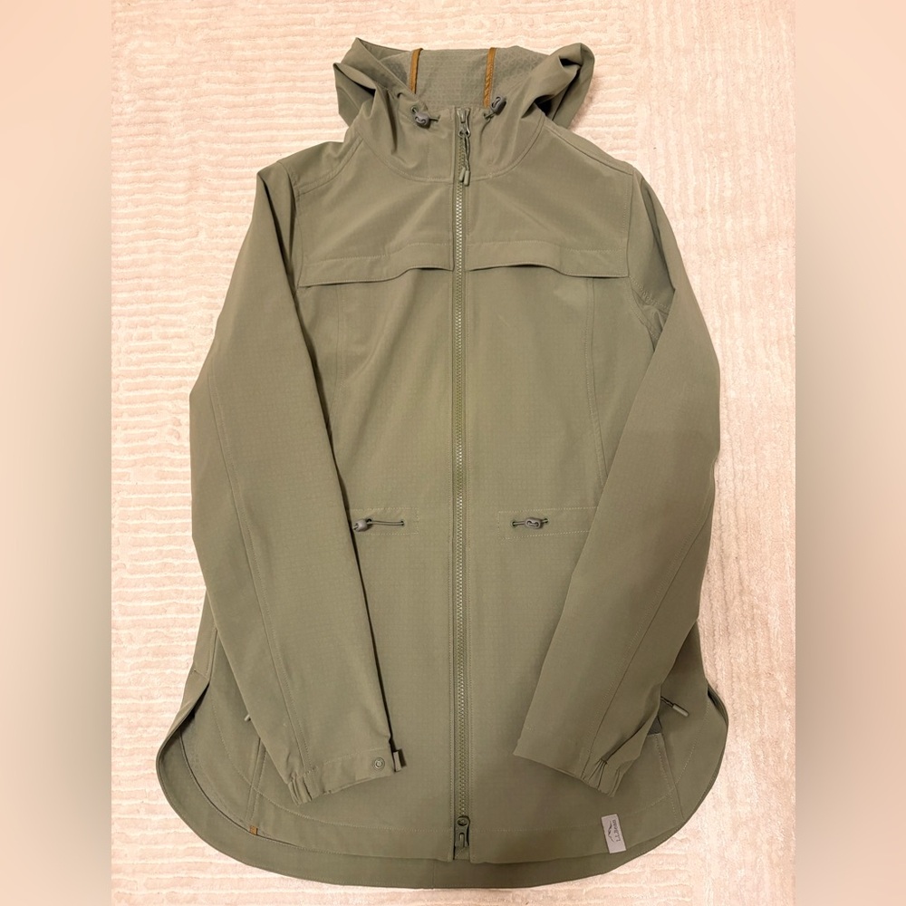 🌲 L.L.Bean Women's Lightweight Softshell Jacket | Olive Green S REG 🌿